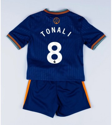 Newcastle United Sandro Tonali #8 Tredje trøje Børn 2025-26 Kort ærmer (+ korte bukser)